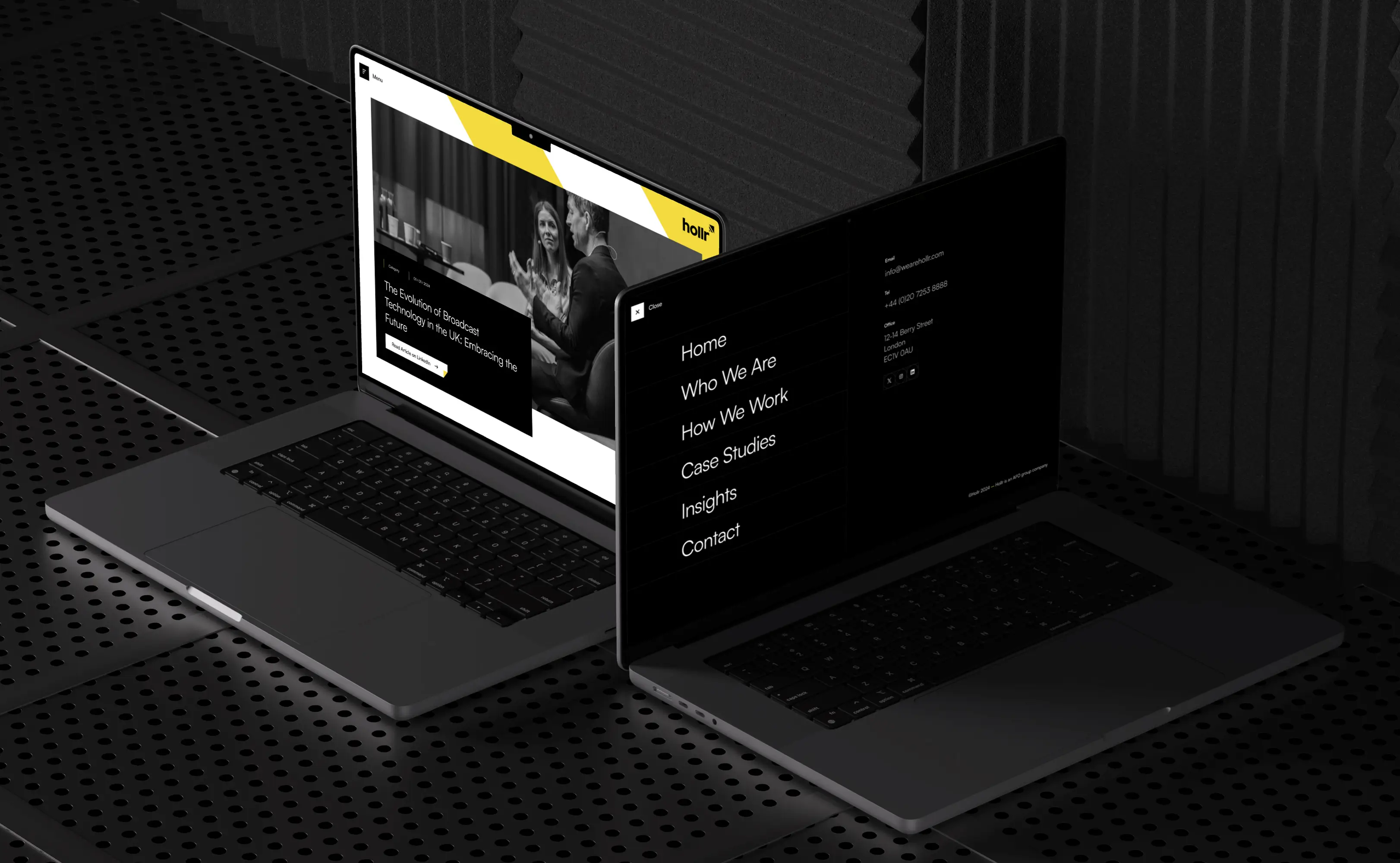 Hollr website design - image 2