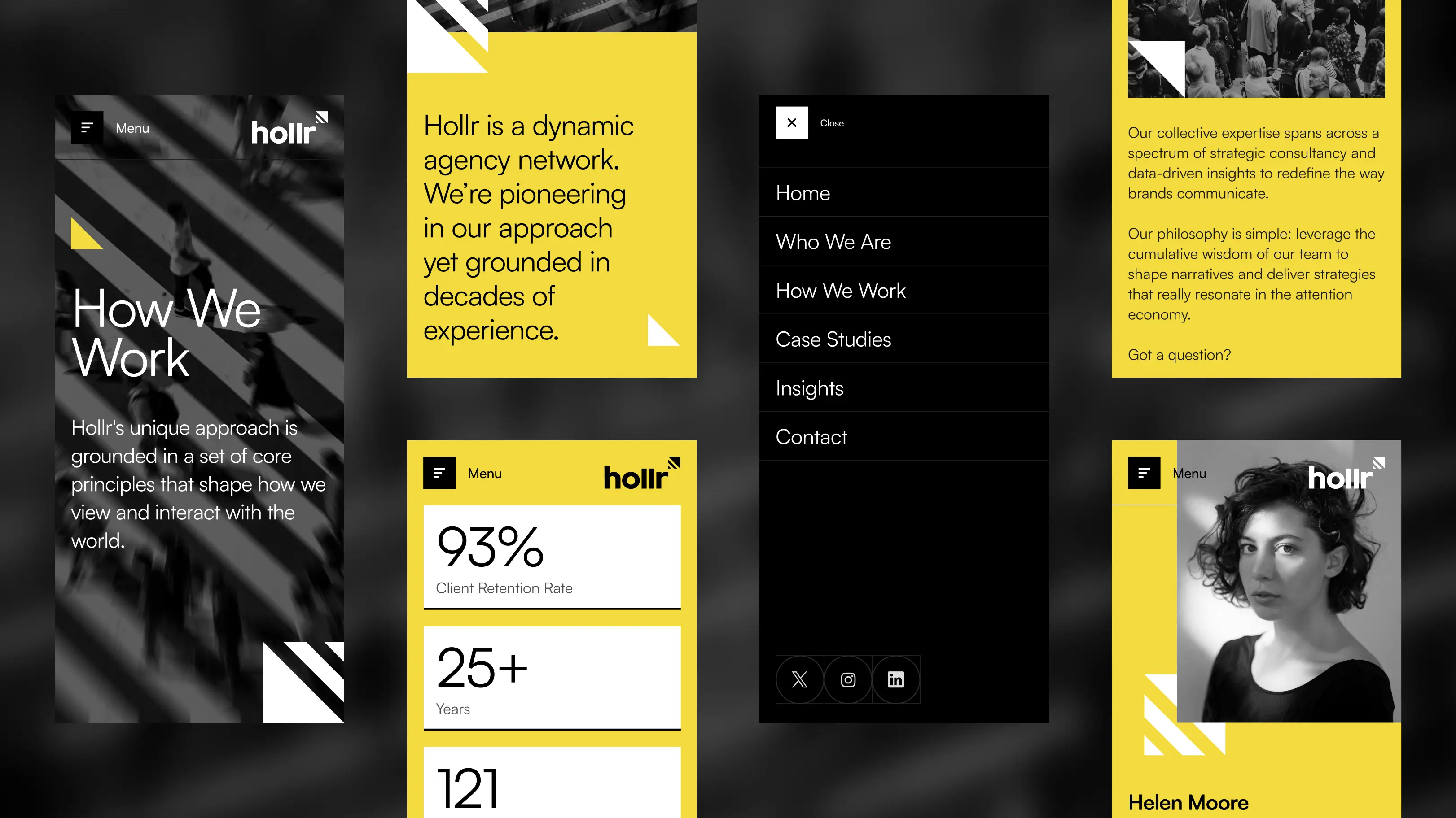 Hollr website design - image 3
