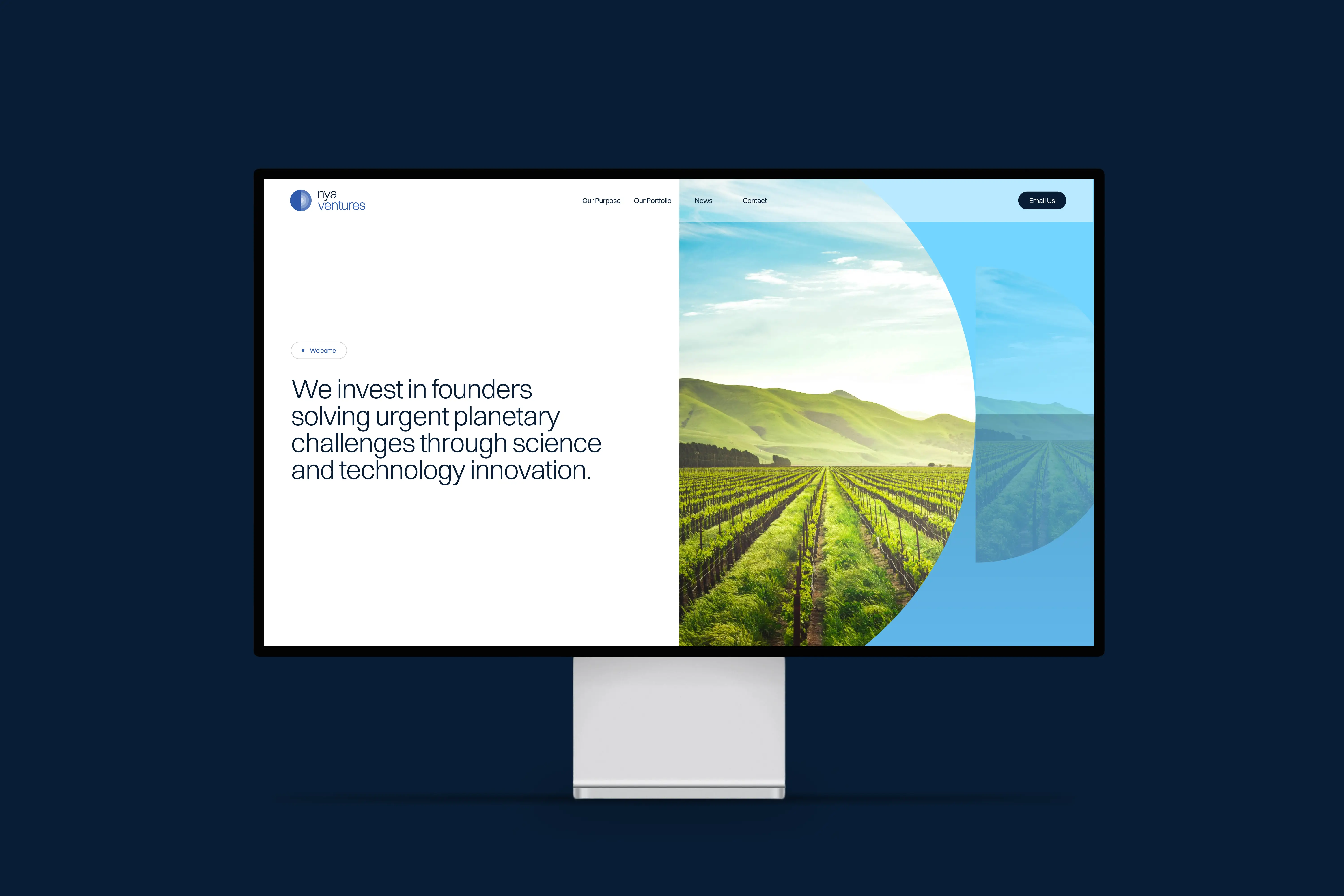 NYA Ventures branding, website design & development - image 2