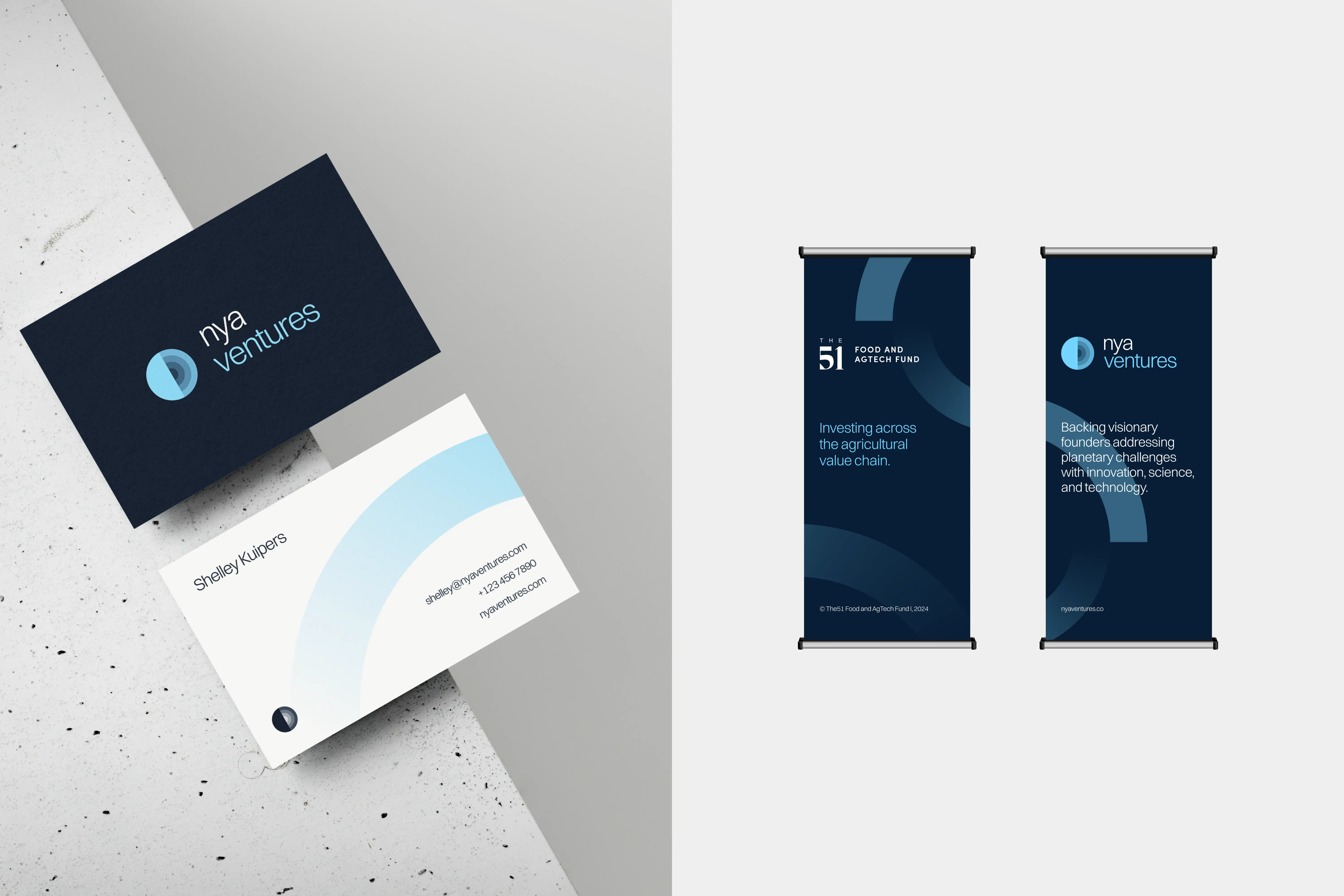 NYA Ventures branding, website design & development - image 4