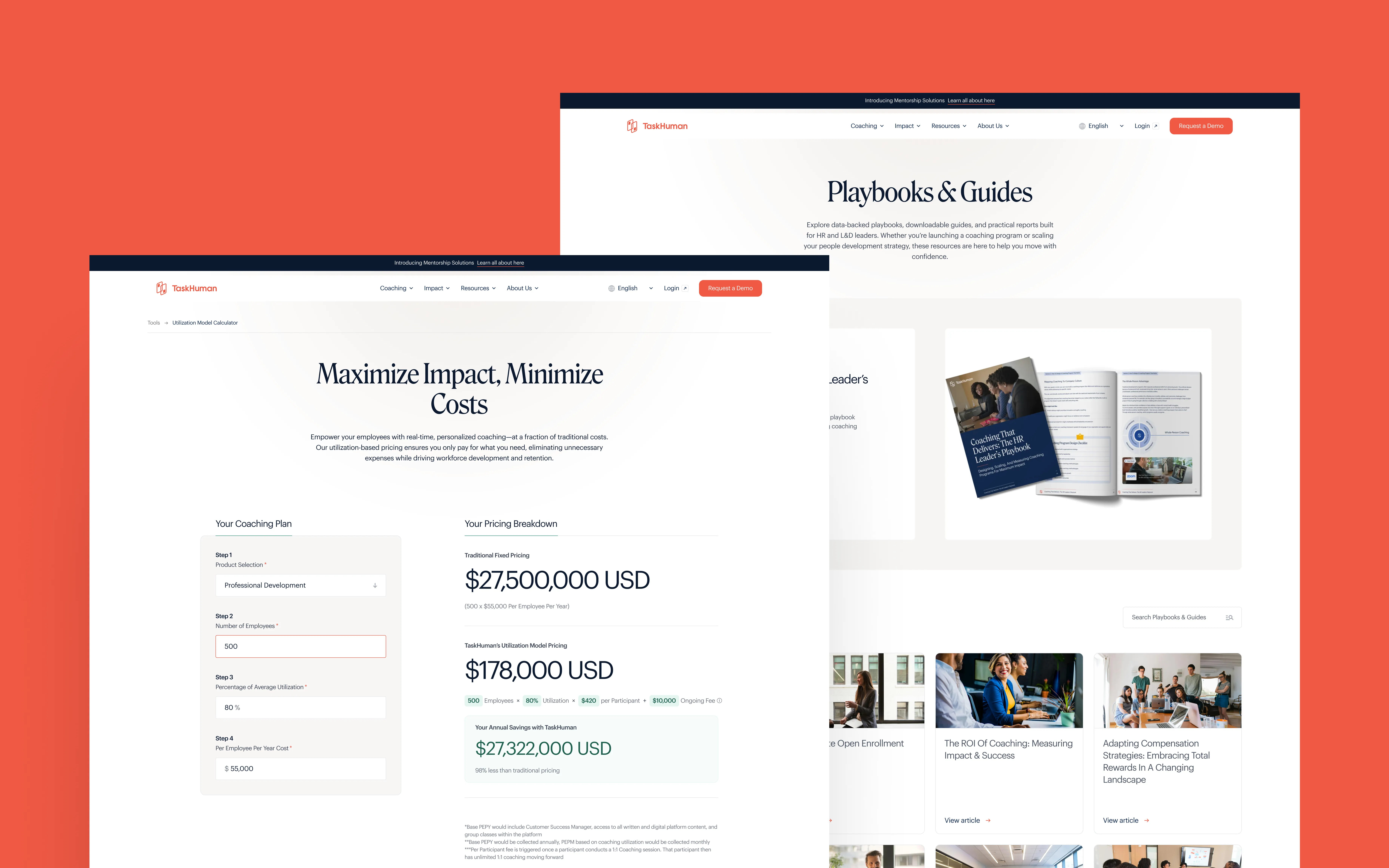 TaskHuman branding, website design - image 10