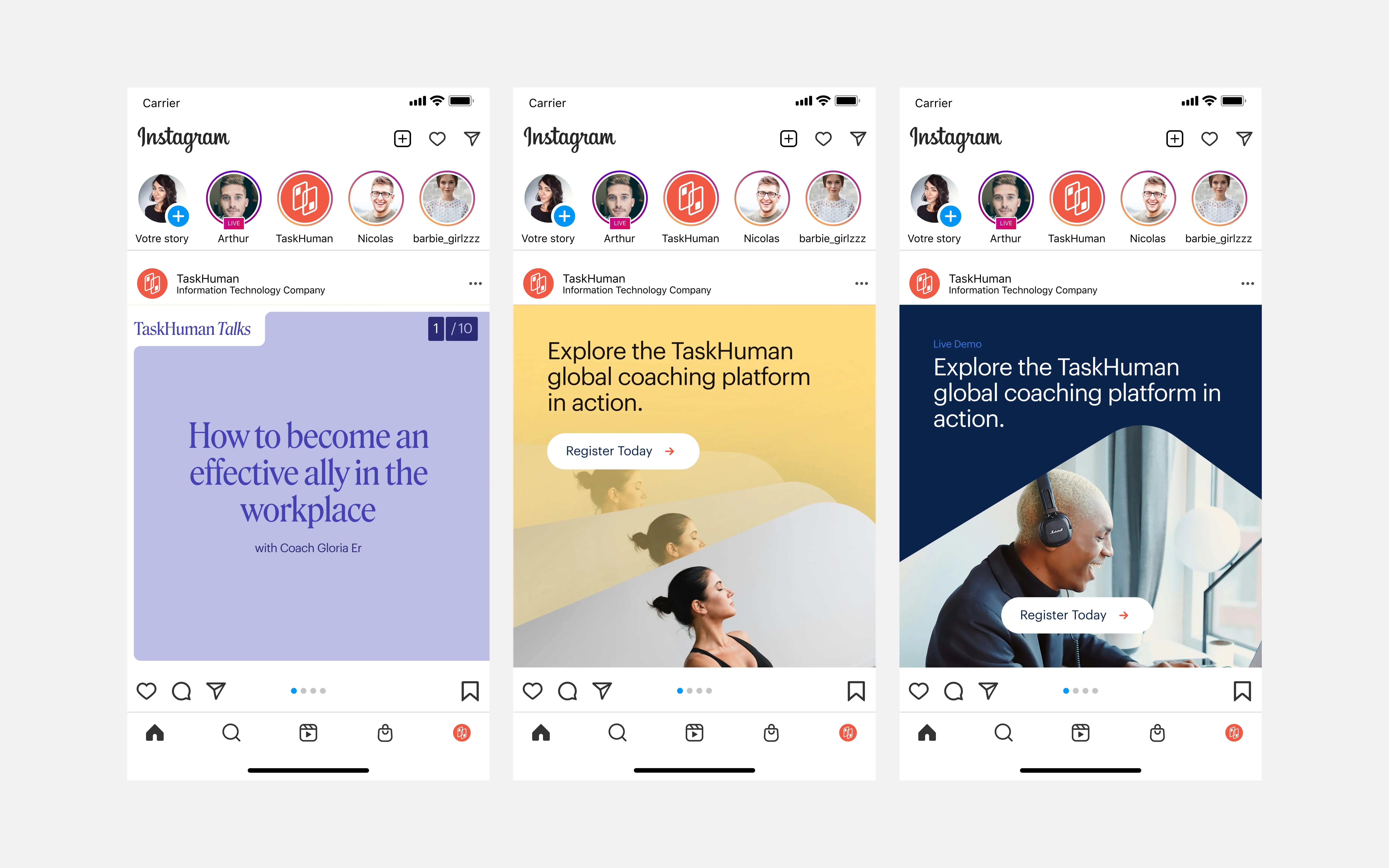 TaskHuman branding, website design - image 6